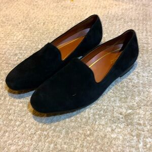Vionic Suede Loafers Flats Willa Black Size 10 Shoes Comfort Classic. Like new.😍